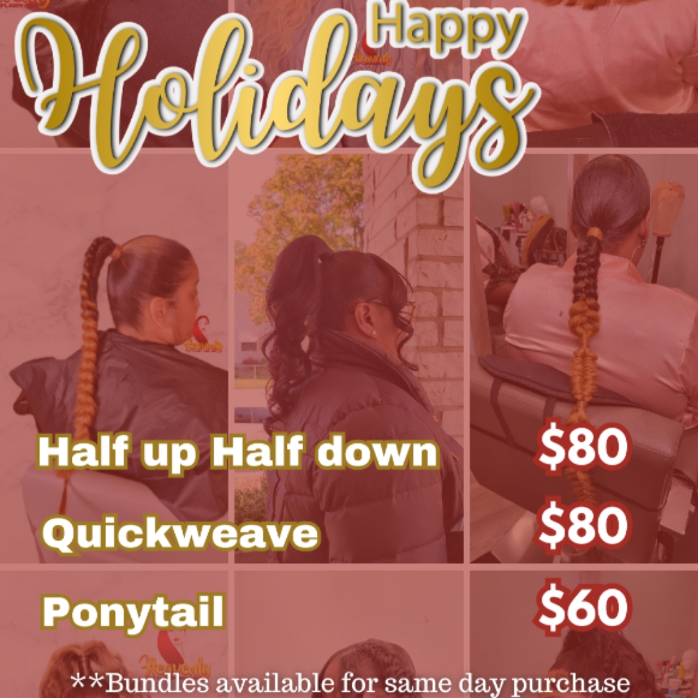 Holiday Specials at Heavenly Styles of LaBriana in Glenwood, IL