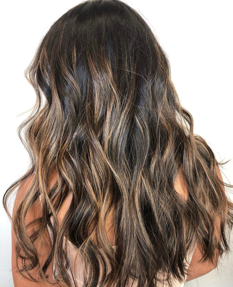 Partial Balayage With Glaze