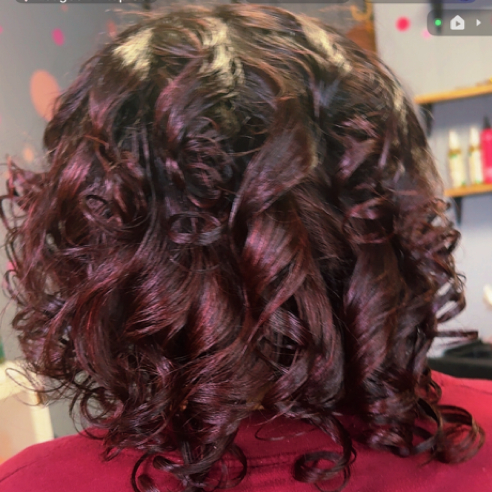 Gray Coverage at Lucky Your Hair Salon in Toledo, OH