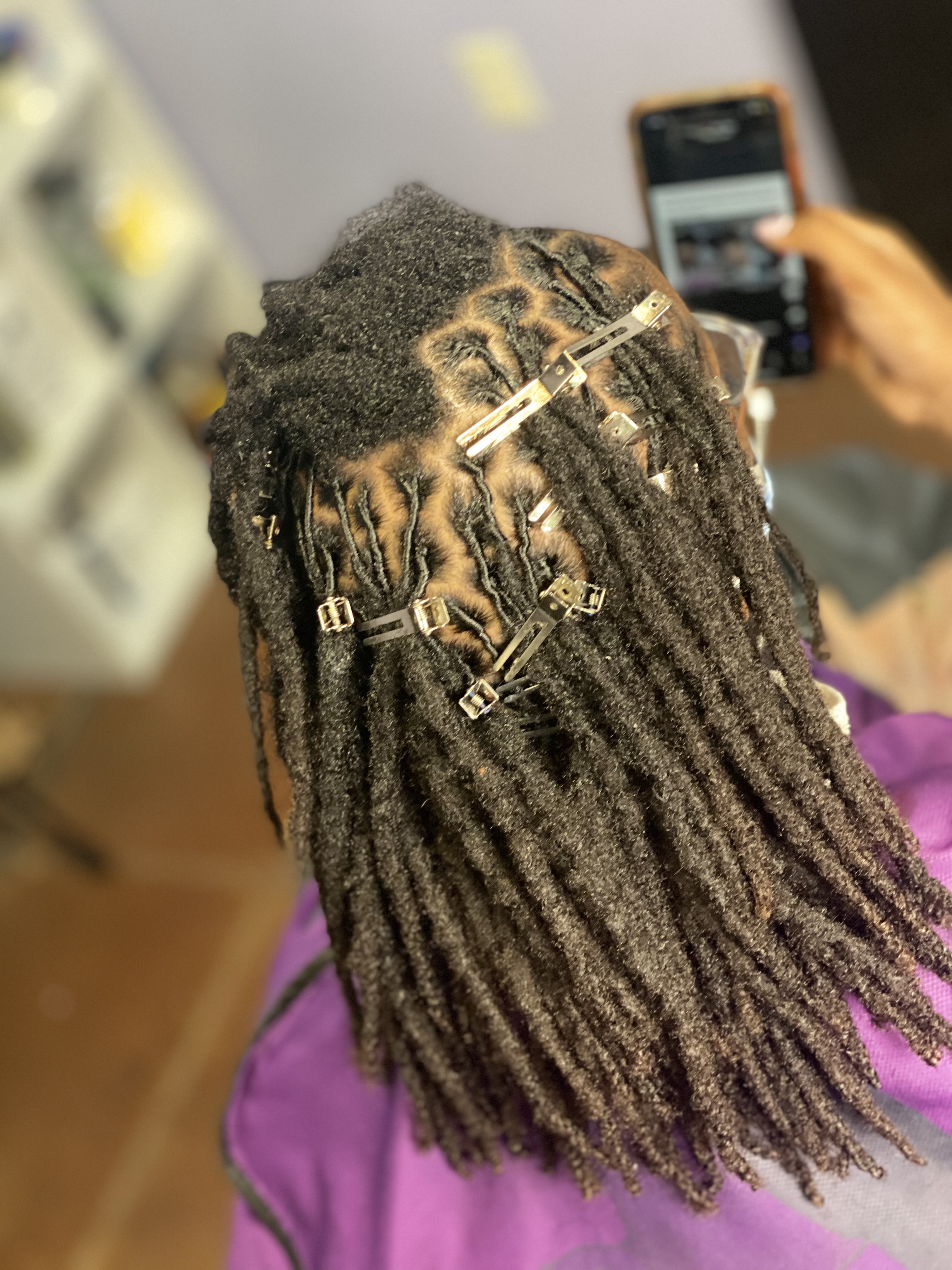 Long Locs Retwist ONLY (Shoulder) at HAIR BY DEE in Arlington, TX
