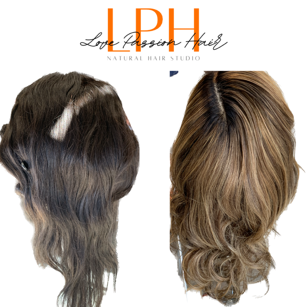 Custom Wig Coloring