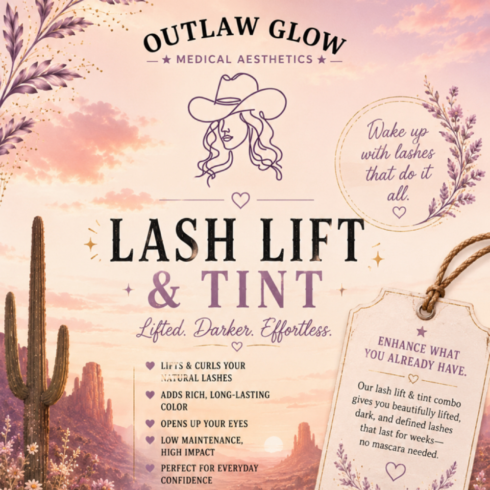 Lash Lift And Tint at Outlaw Glow in Copperas Cove, TX