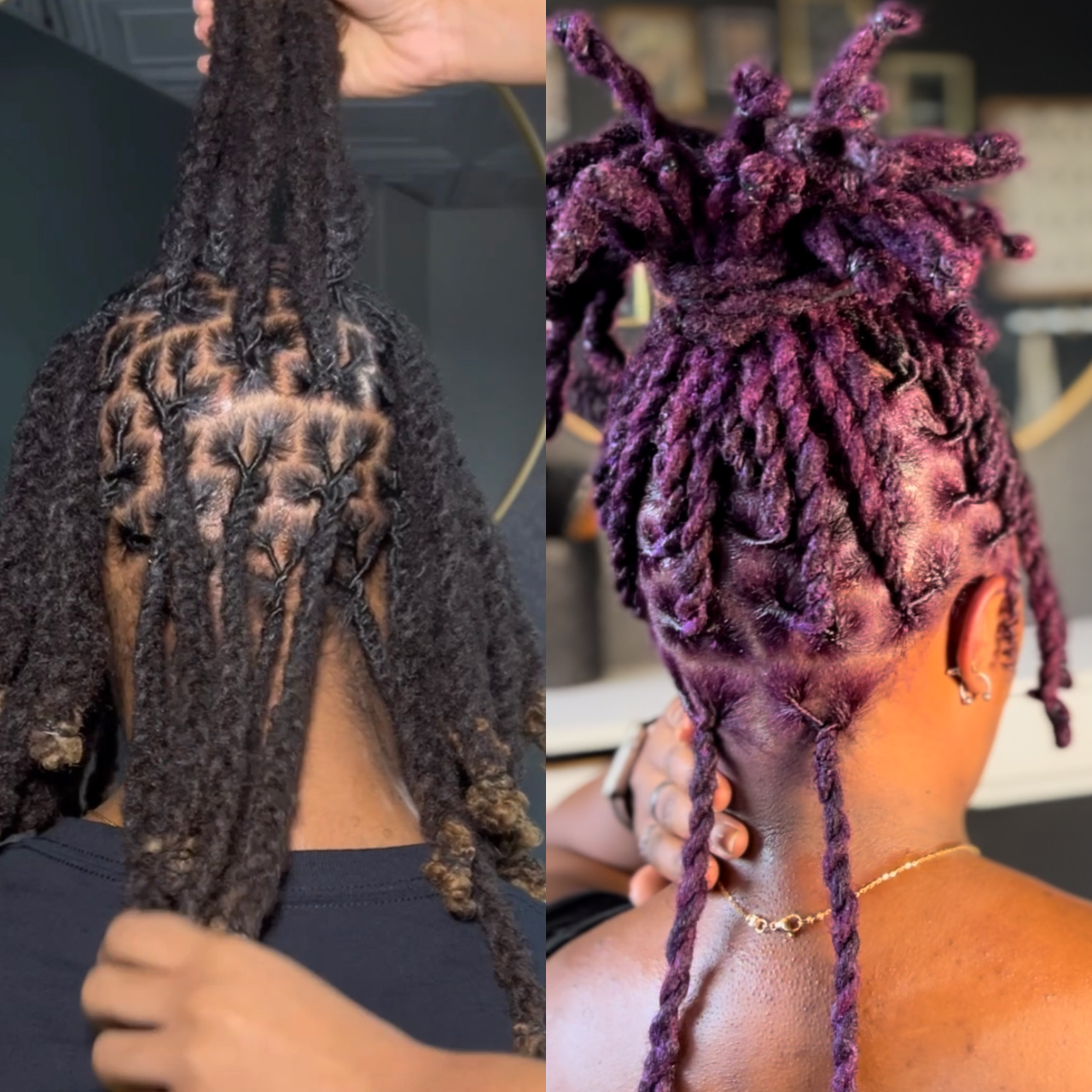 Loc Retwist +  Loc Ropes (75-120) at TheAfterEffect in Houston, TX