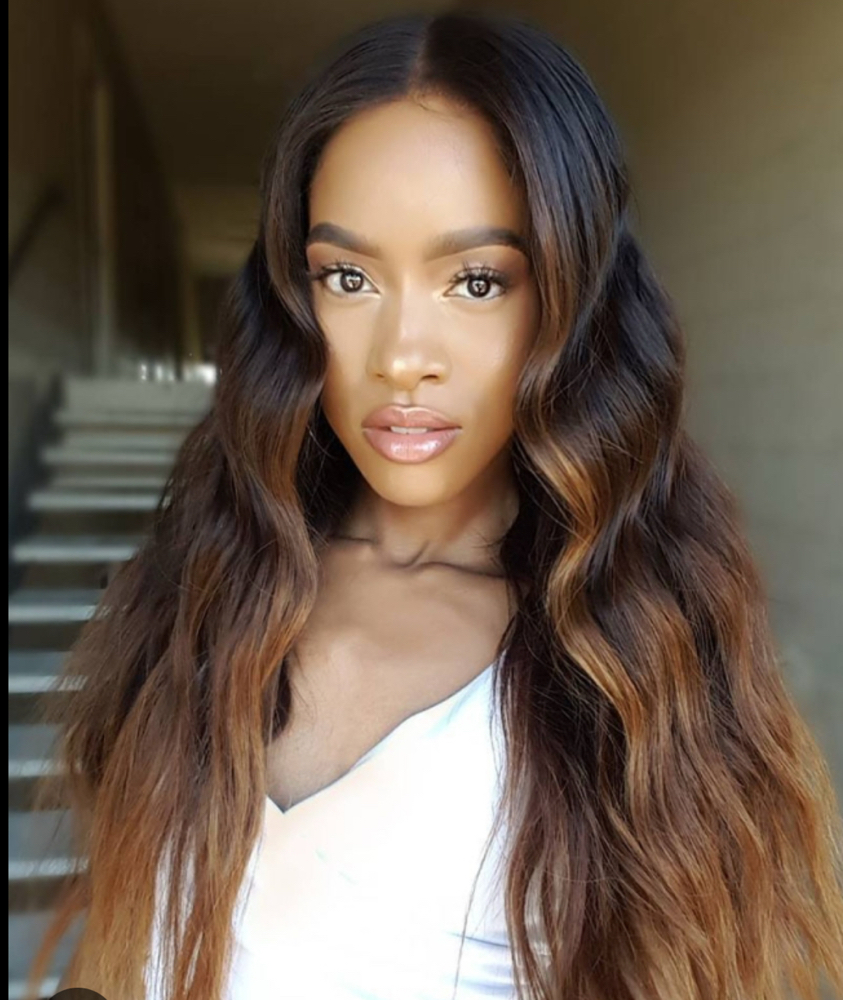 Ombre Hair Coloring