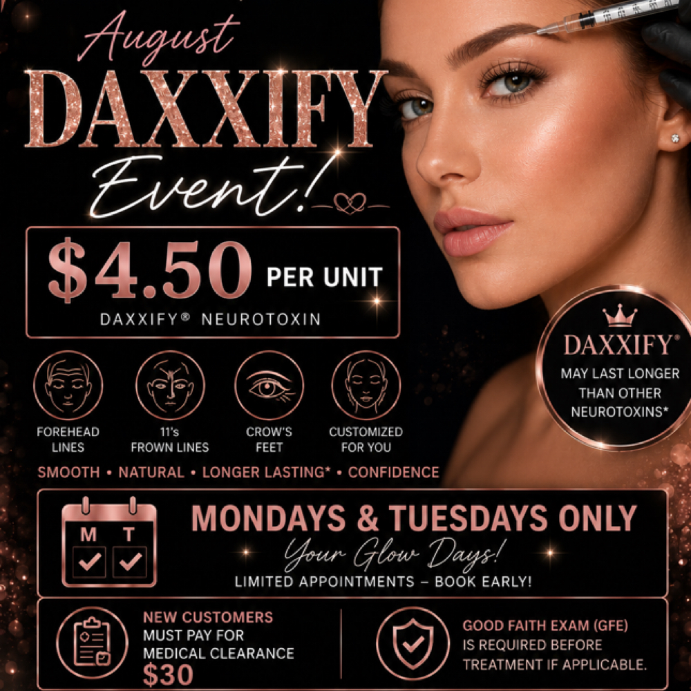 August Daxxify Promo at Home Haven Aesthetics, LLC in Edinburg, TX
