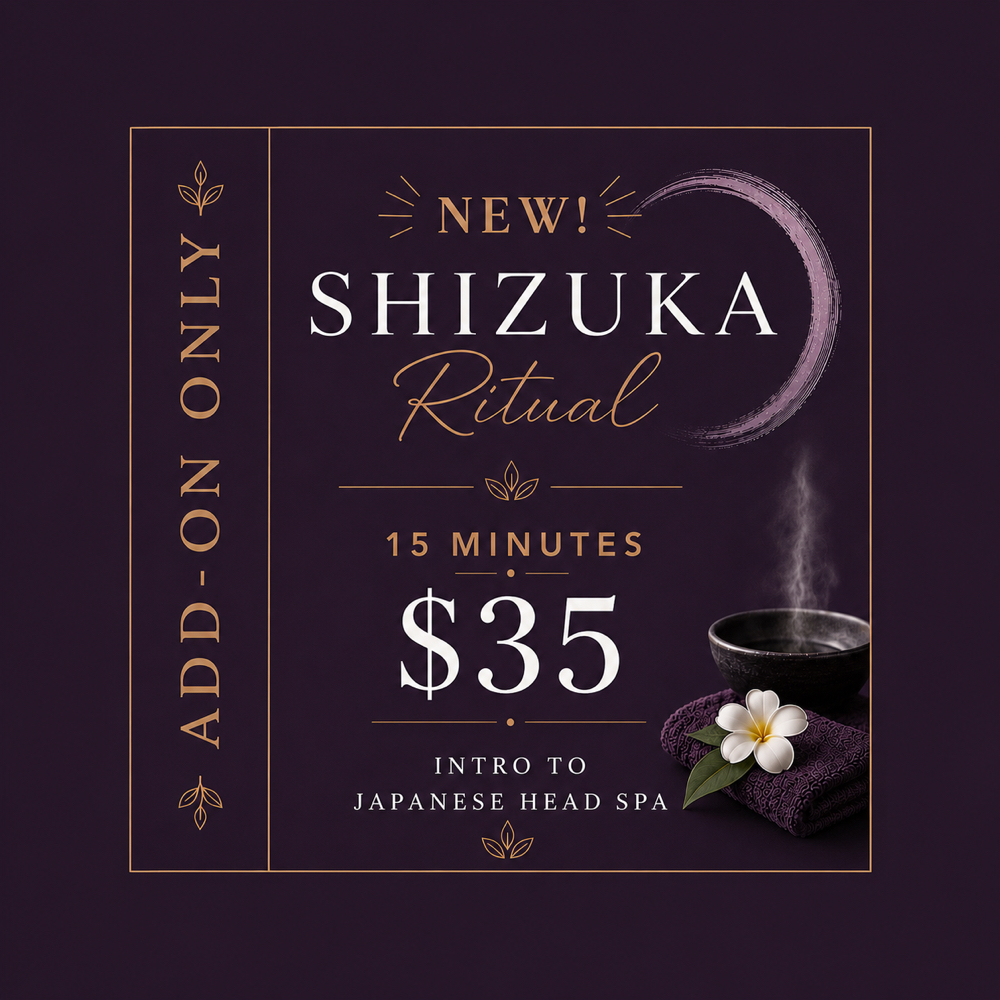 SHIZUKA RITUAL SHAMPOO at Tea Madison Salon in Sugar Land, TX