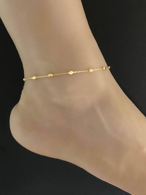 Silver/gold Plated Chain: Anklet at Oak & Ivy Salon LLC in East Liverpool, OH