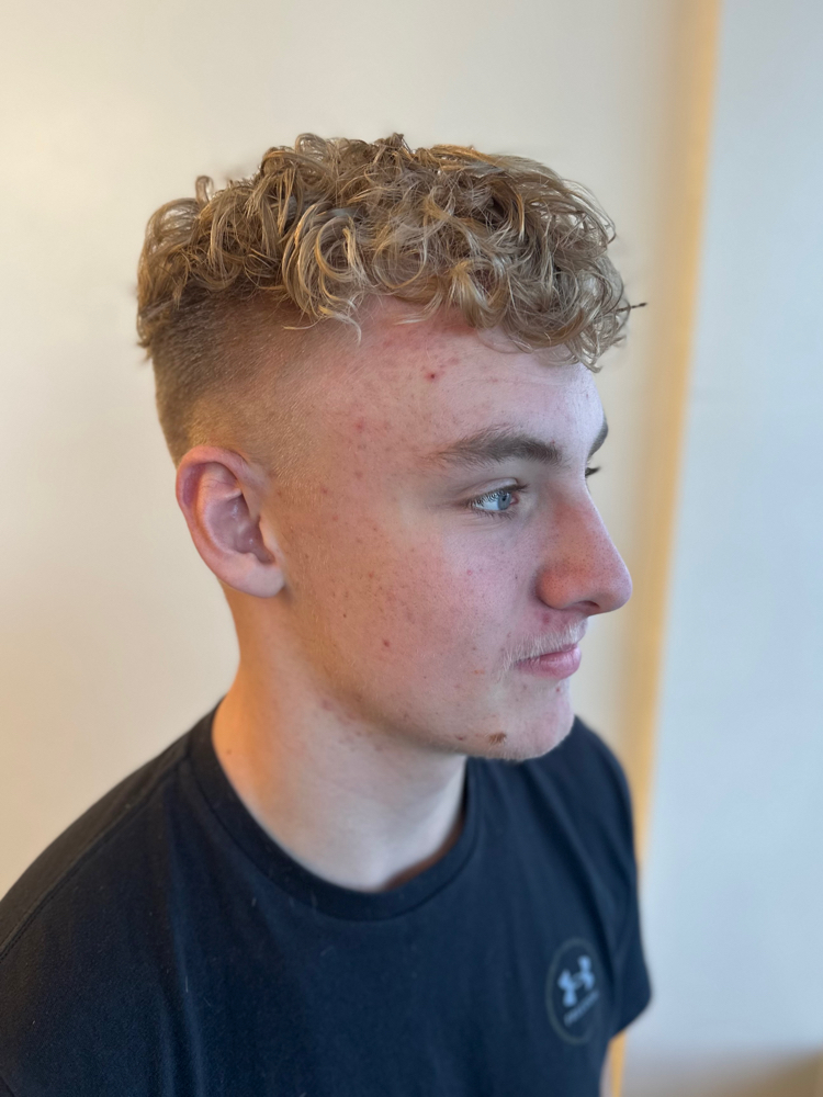 Partial Perm at The Mane Garage Salon in Brussels, WI
