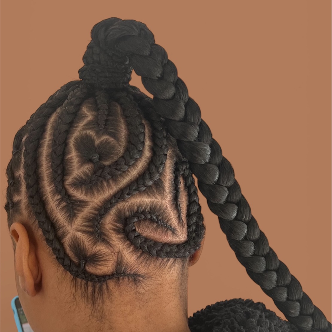 BRAID DESIGN PONYTAIL at Hair Assassin in WASHINGTON, DC