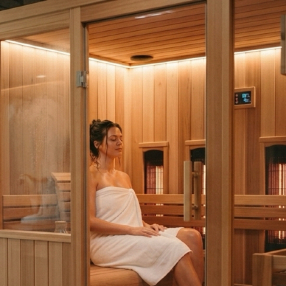 45 Minute Customized Sauna Session at Advanced Wellness Holistic Health, LLC in Richmond, VT