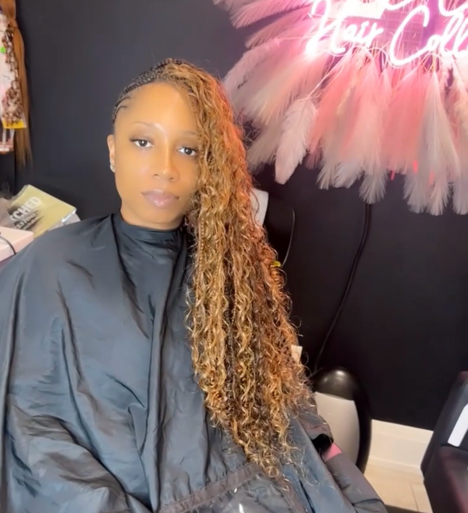 Boho Human Hair Mohawk at C&C Hair Collection in Palos Hills, IL