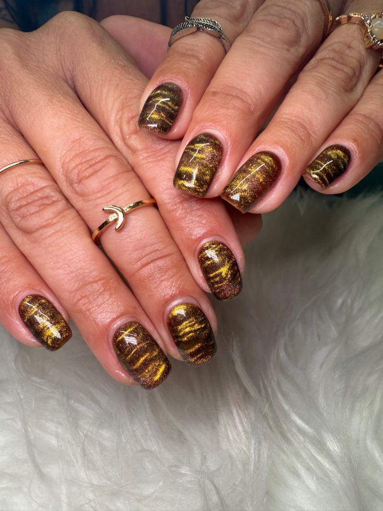 Builder Gel Mani/Removal at Planting Roots Esthetics in Kingman, IN