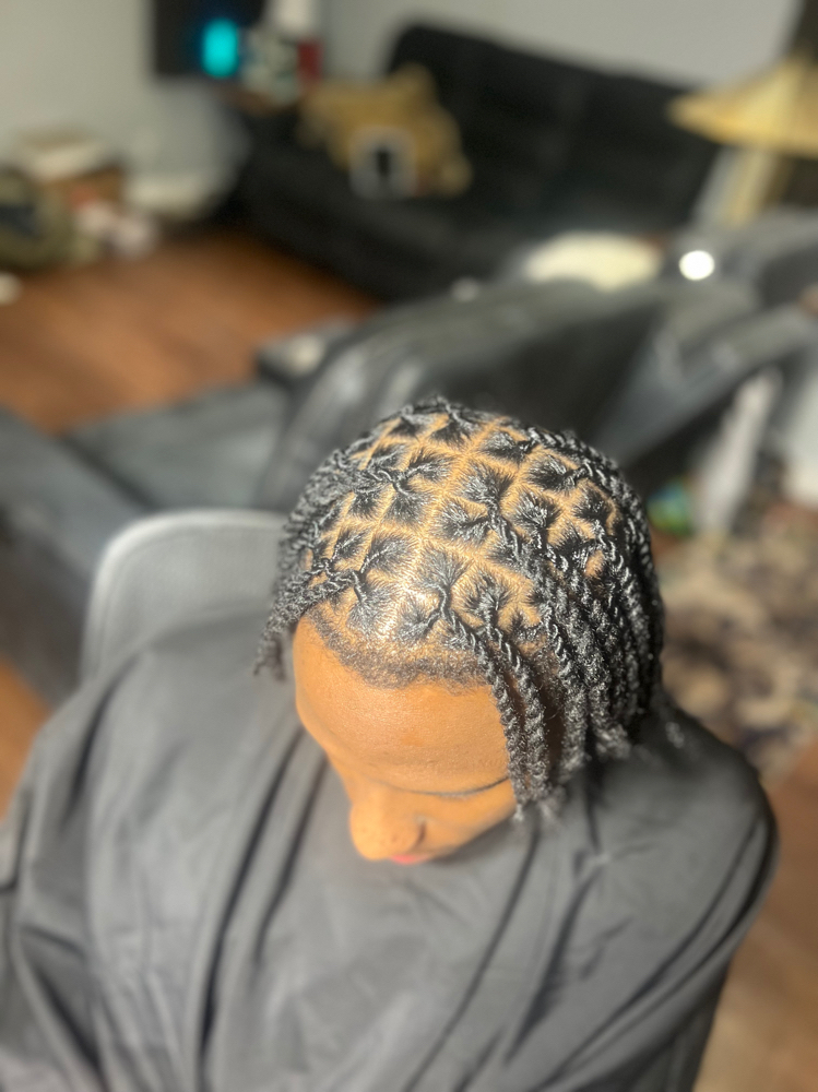 Signature Retwist + Two Strand at Sweeetfacee in Long Beach, CA