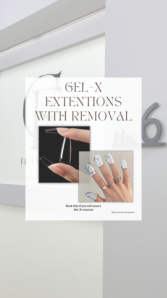 Gel-X Extension W/ Removal