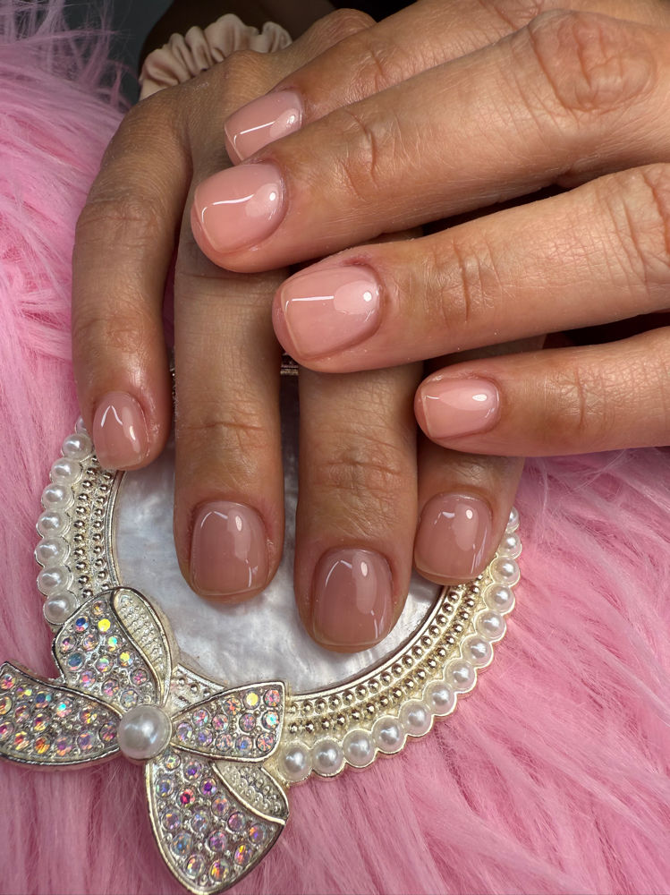 Rubber Base Overlay at VG Nails in SAN Antonio, TX