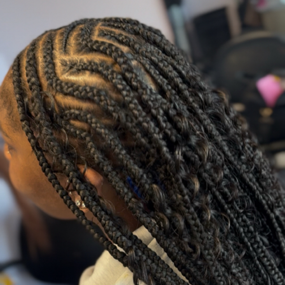 Fulani Braids at Glow By JT in Bronx, NY