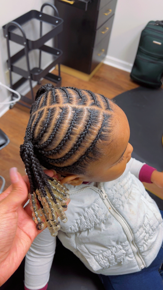 Kids Hair Braiding Service at The Xperience Salon & Spa in Murfreesboro, TN