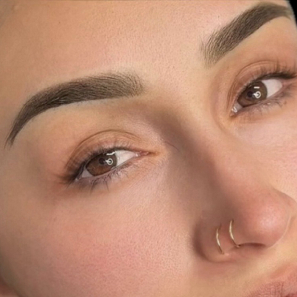 Ombre Shading at Brows By Eleena in Modesto, CA