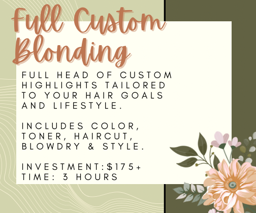 Full Custom Blonding
