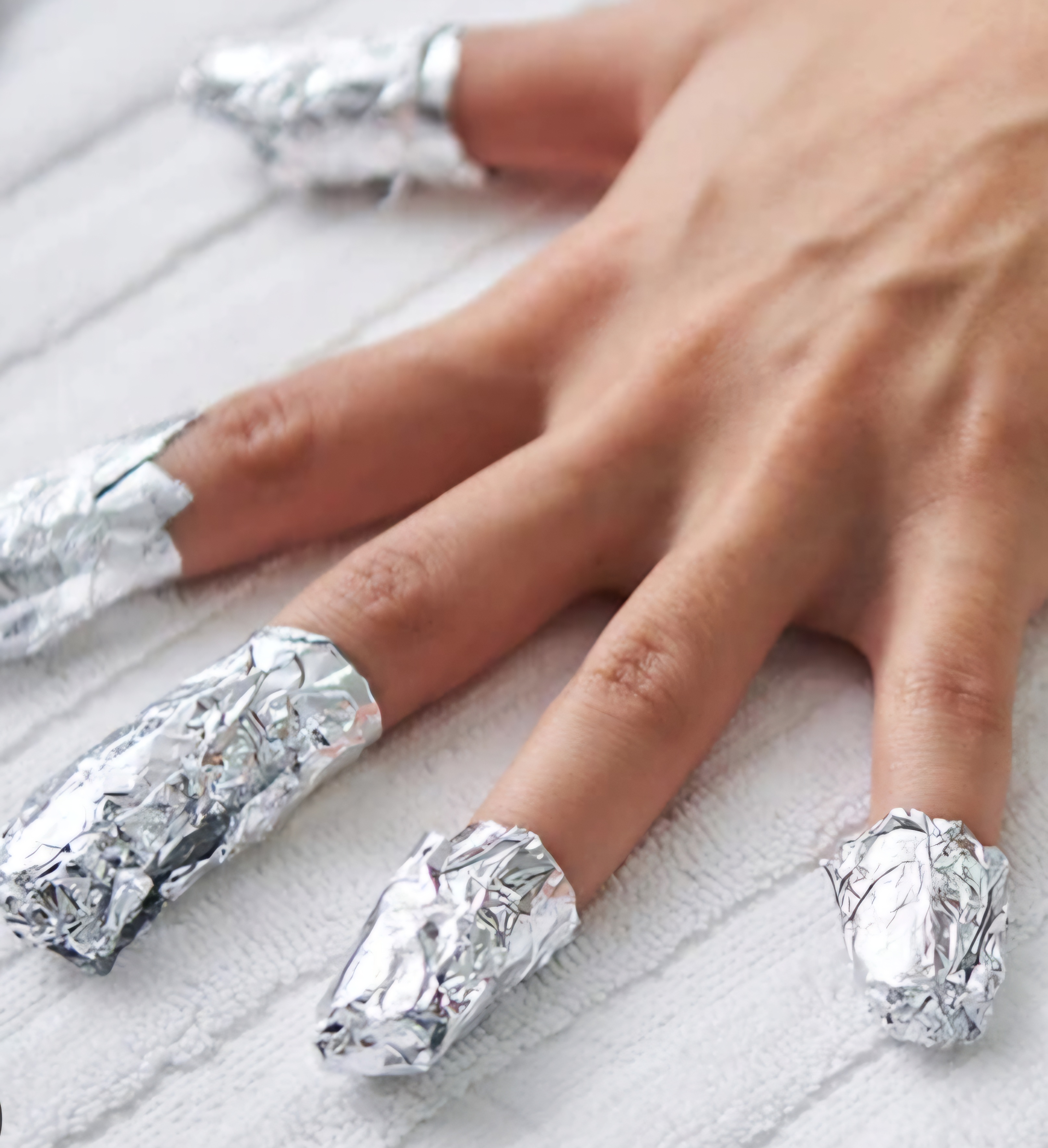 Acrylic Soak Off With Gel Manicure