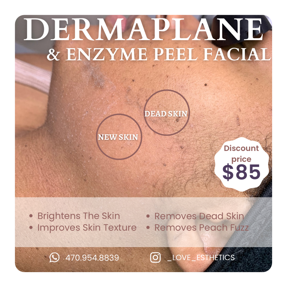 Dermaplane & Enzyme Peel Facial