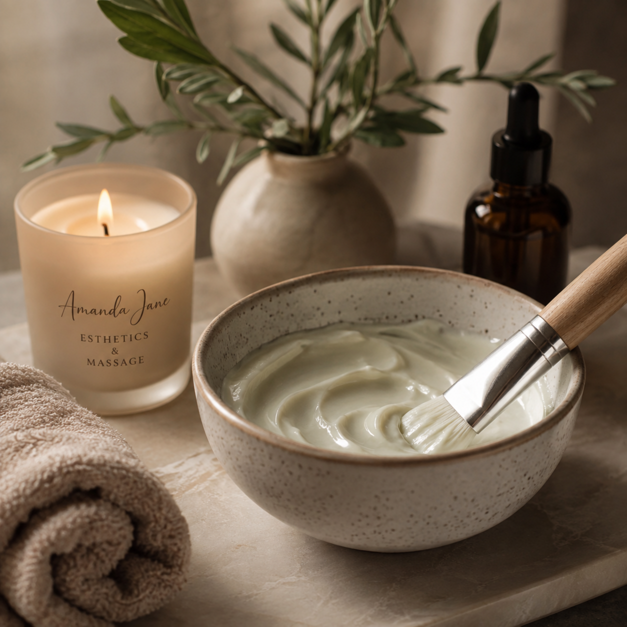 Brighten+Glow Facial at Amanda Jane Esthetics & Massage in Salado, TX