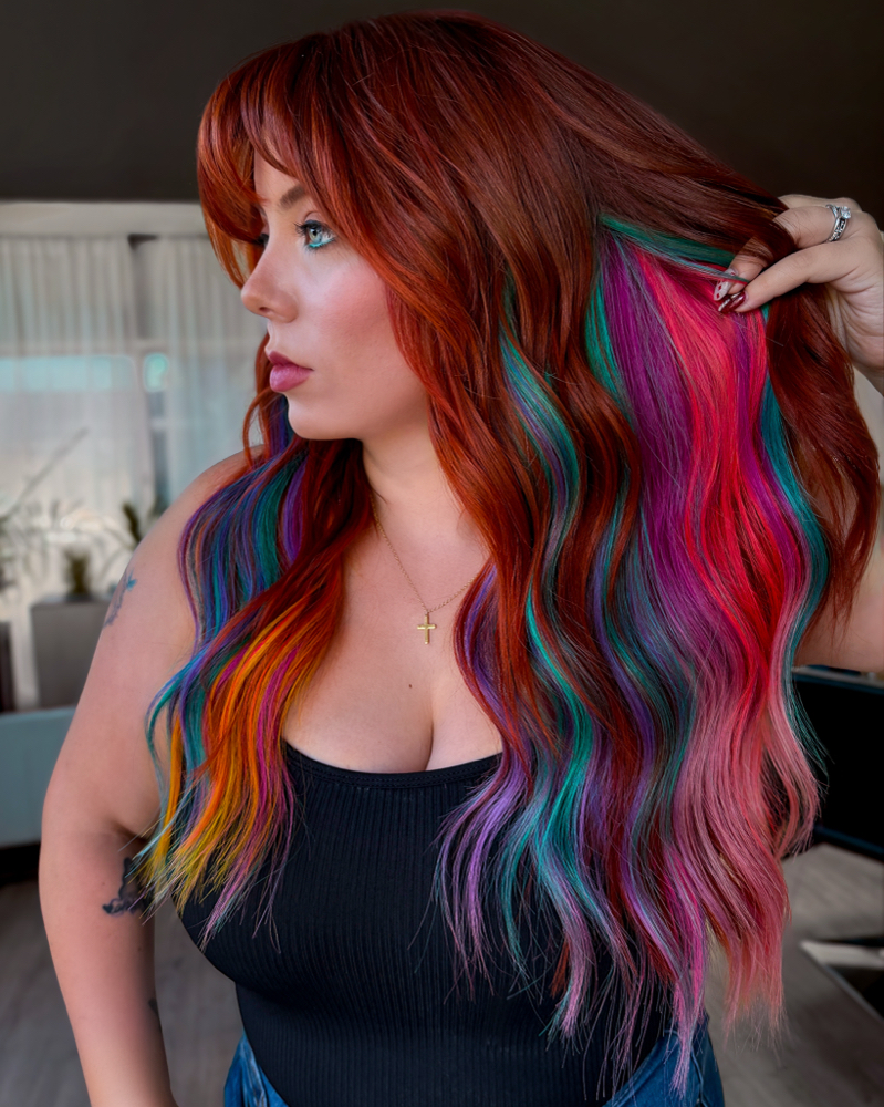 HAIR EXTENSION RE-INSTALL at Brittany Hawkins in Vacaville, CA