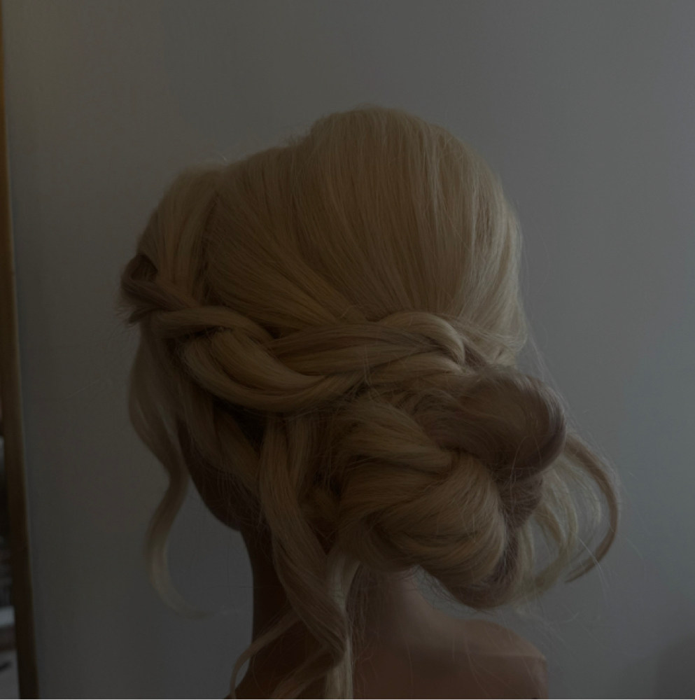Wedding Hair at Crowned Collective Hair Salon in Sevierville, TN