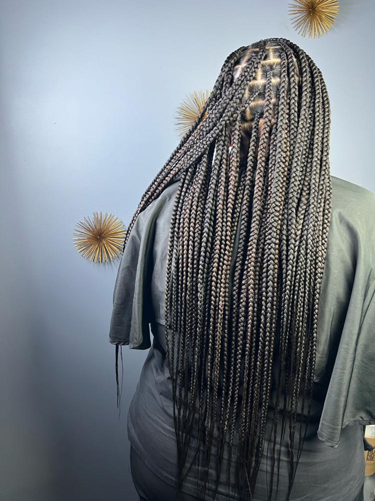 Medium Knotless Box Braids