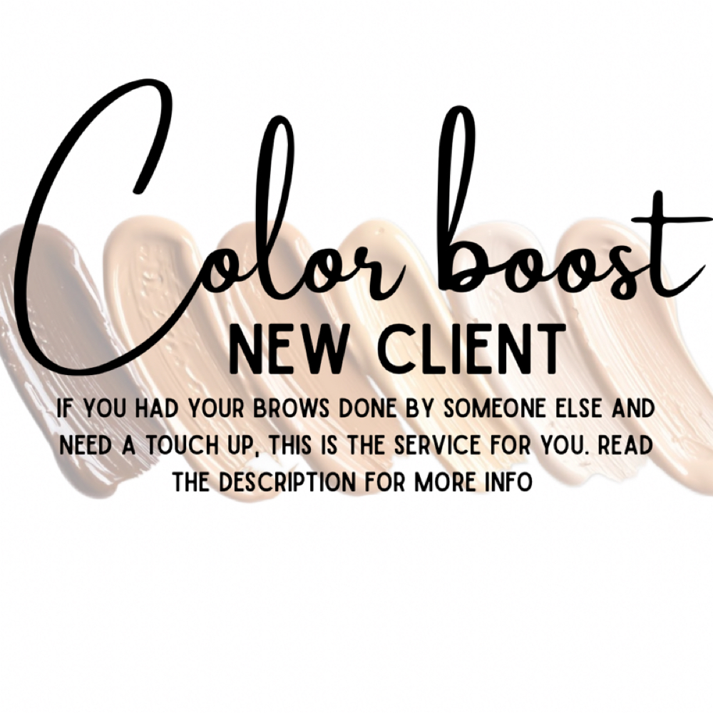 Color Boost For New Clients Only