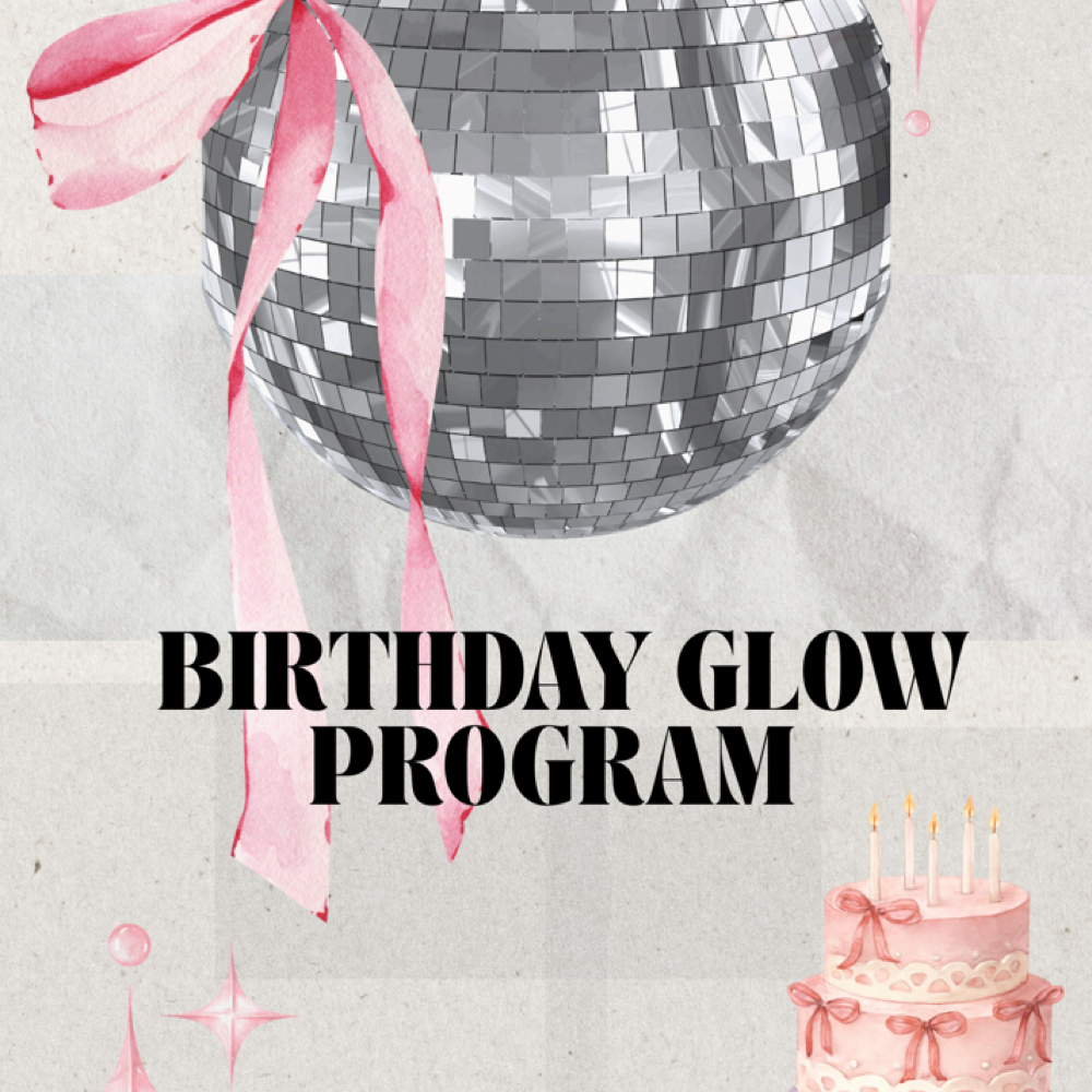 Birthday glow program ✨ at Ara’s Beaauty in Isleton, CA