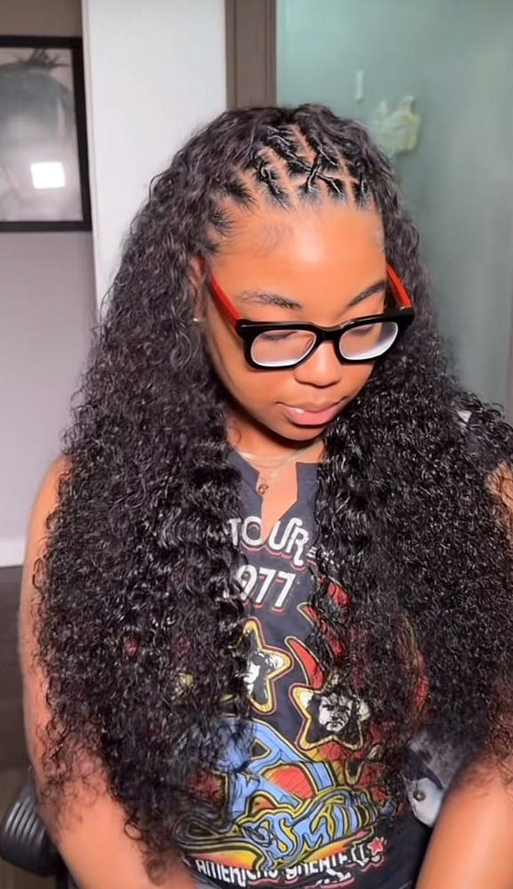 Half Fulani Loc Style (read below) at The Loc Surgeon LLC in Summerville, SC