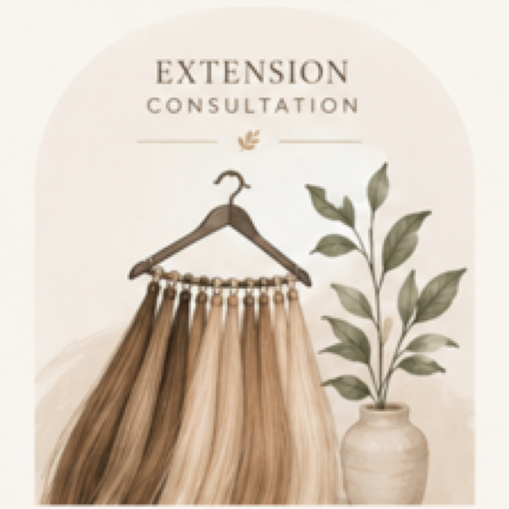 Hair Extension Consultation at The Cottonwood Blonde Hair by Amanda Holcomb in Cottonwood, AZ