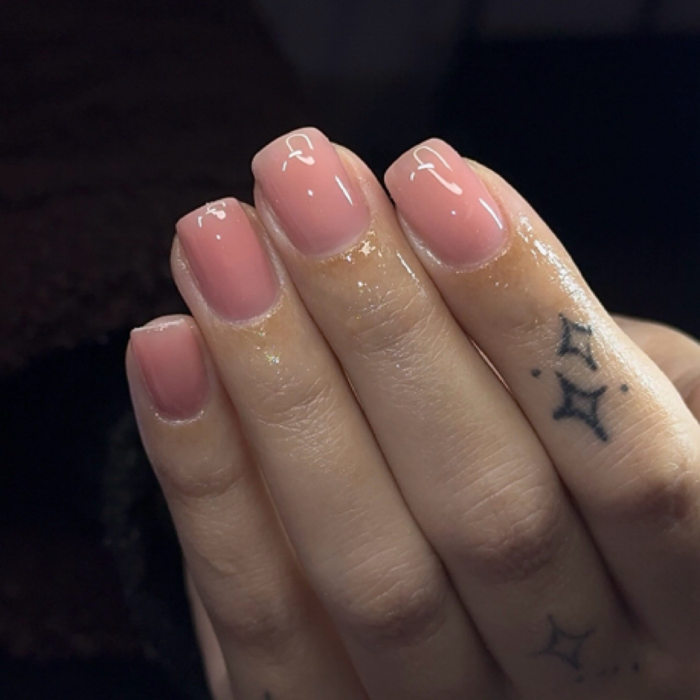 Structured Mani (Solid Color) at MelodyMakeover in Youngstown, OH