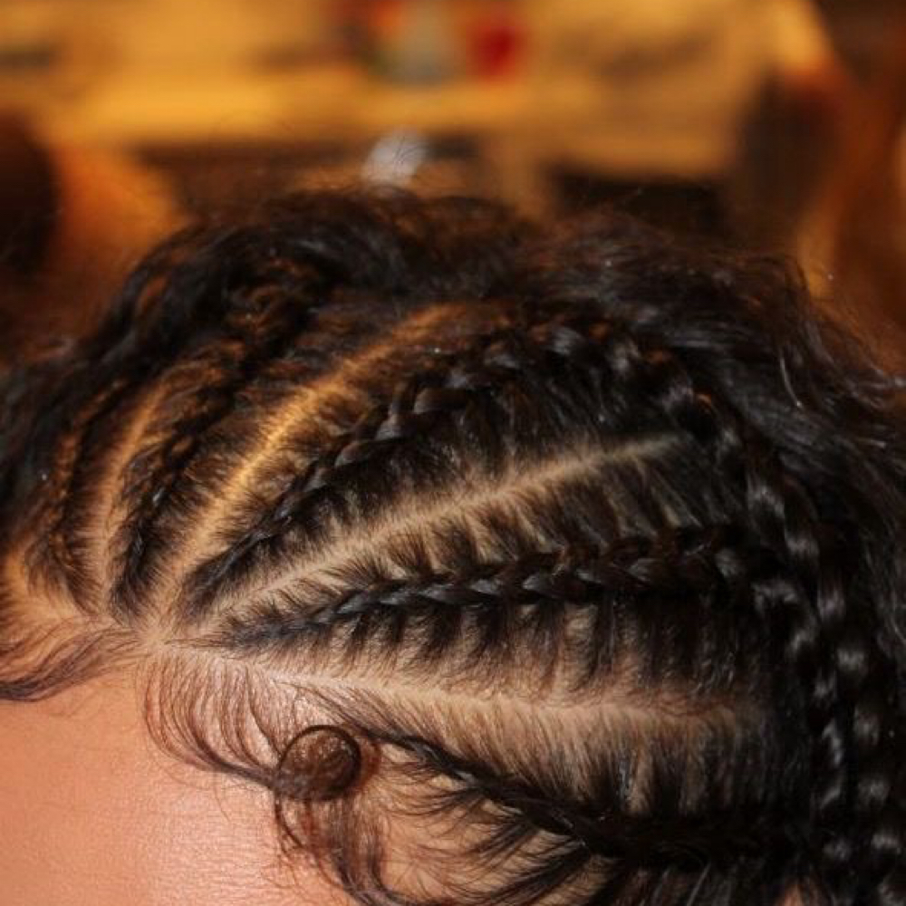 Fulani Half Braids at Bare Down There in Fort Collins, CO