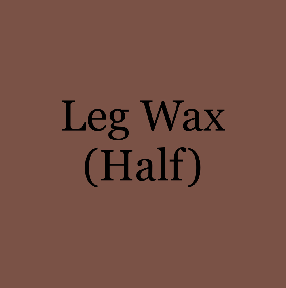 Leg Wax (Half)