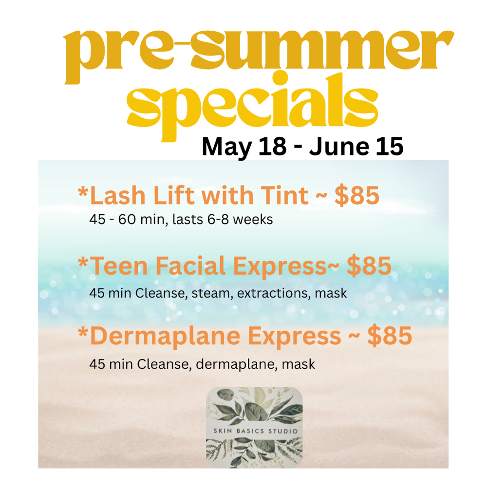 Summer Teen Acne Express at Skin Basics Studio in Burlingame, CA
