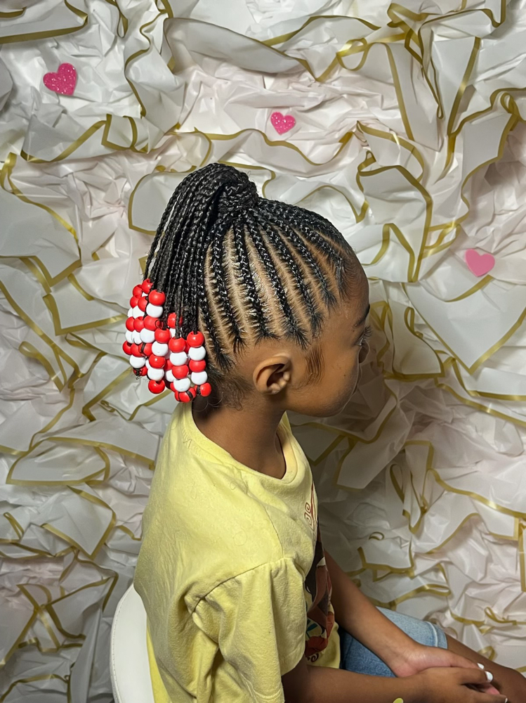 Kids Braided Ponytail