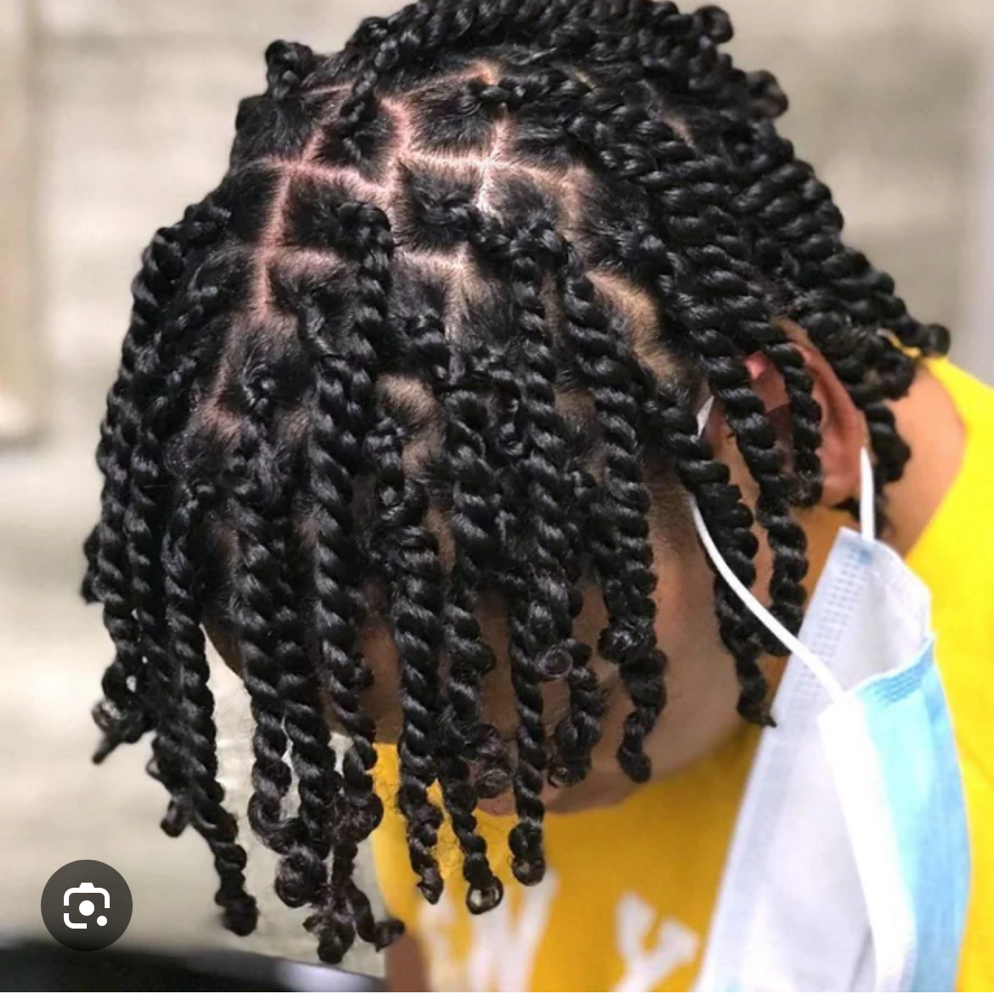 Natural Hair (2 Strand Twist)