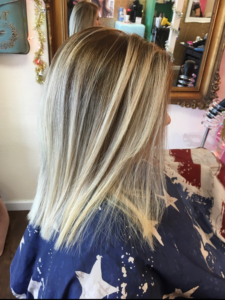Balayage color
