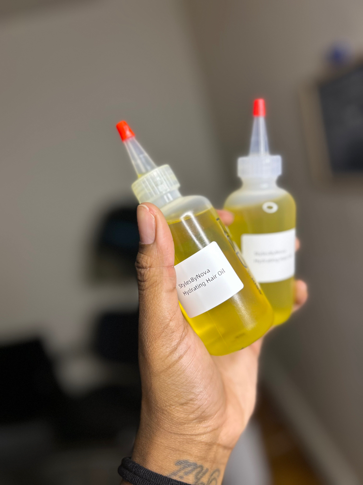 Hydrating Hair Oil & Rosewater