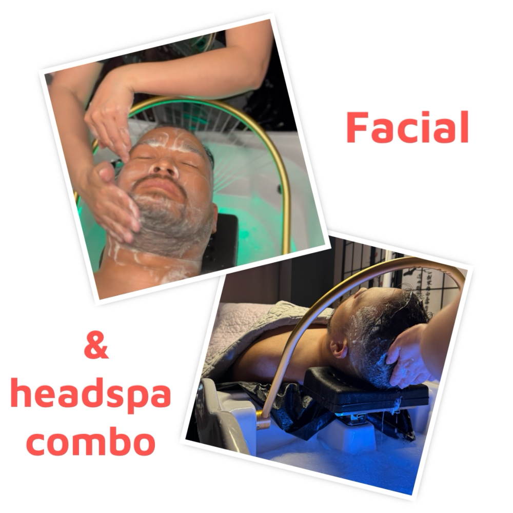 Facial and Headspa Combo - 90 Mins