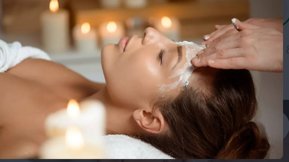 Luxury Glow facial treatment