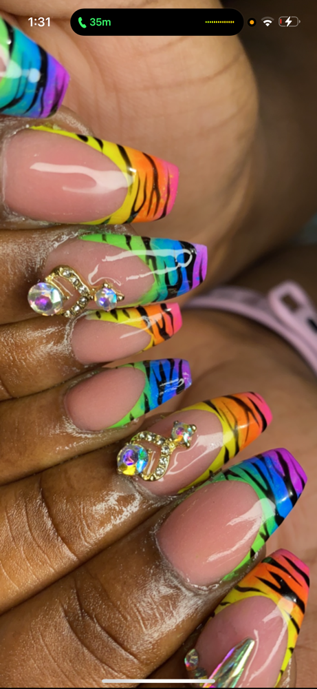 Full Couture Set at Qs Nail Den in Fredericksburg Va, VA