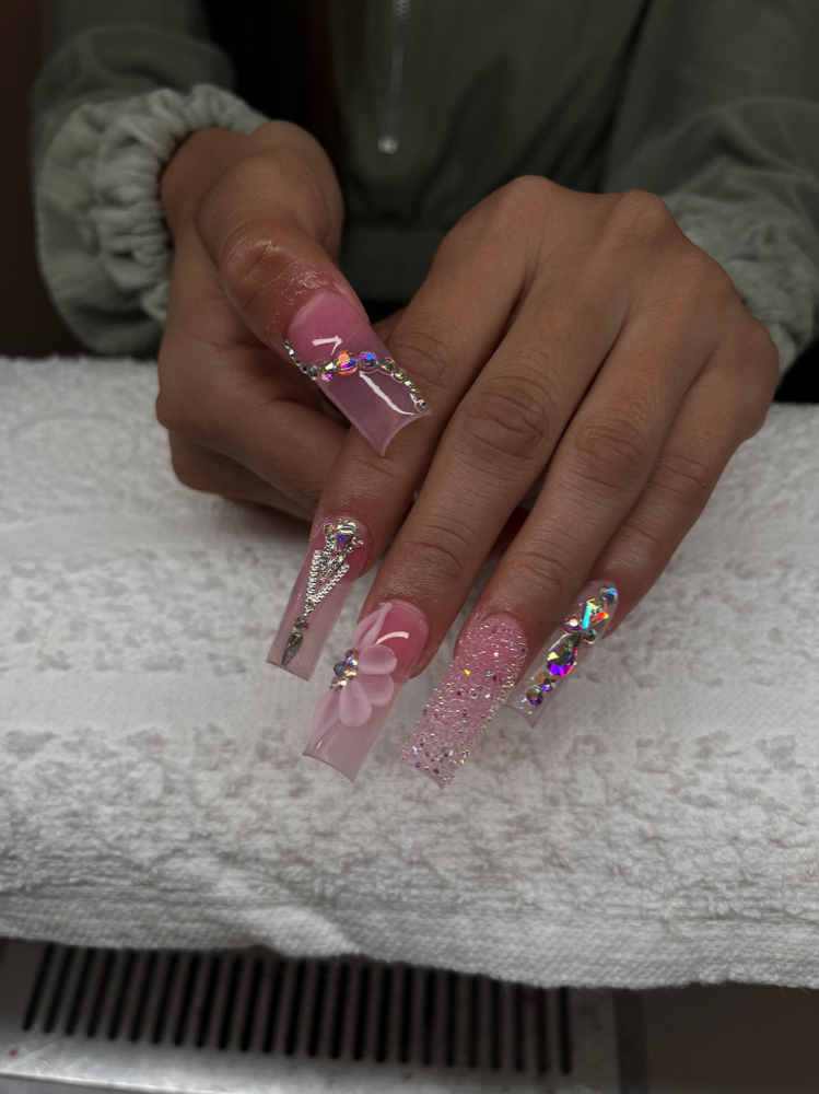 M/L Full bling set