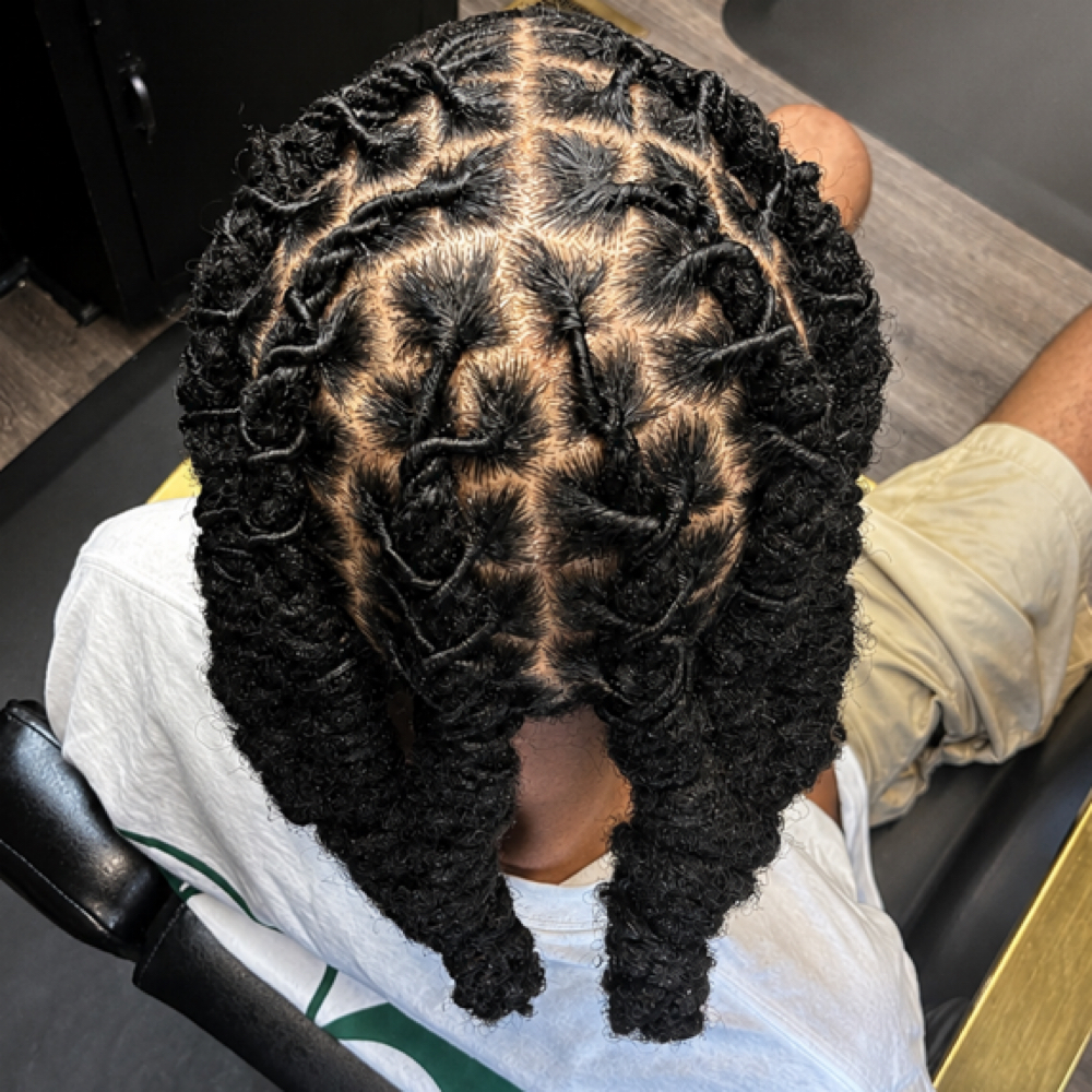 Retwist And Style at DeLisha Doin’ Locs Well in Charlotte, NC