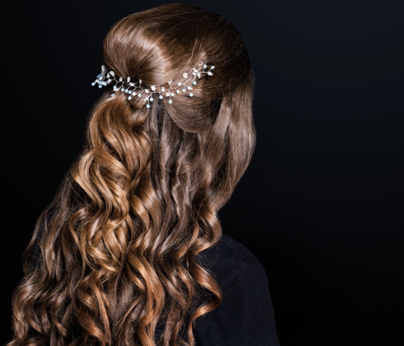 Half Up Formal Styling