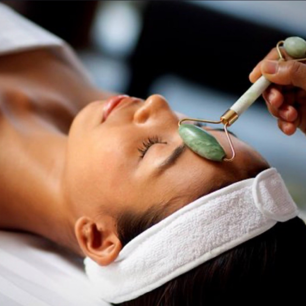Jade Stone Facial Massage at Healing BeauT Aesthetics in Wauwatosa, WI