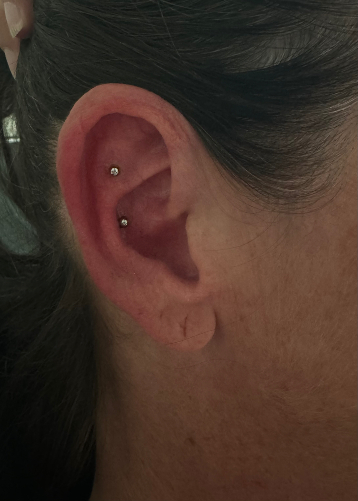 Helix/Flat/Conch Piercings