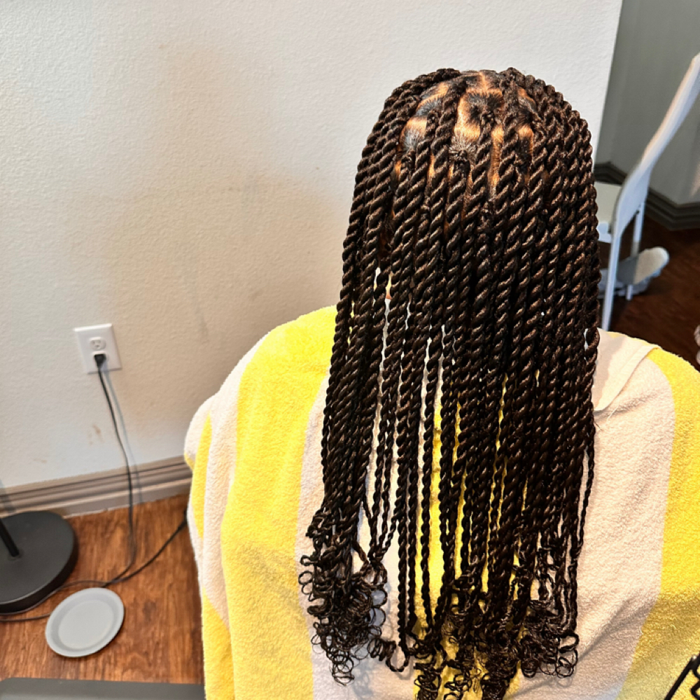 Goddess Braids at TEL Hair Braiding & Beauty Supply in Garland, TX